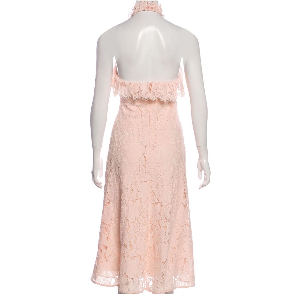 Halter Lace Pattern Dress (Like New) - Picture 12 of 12